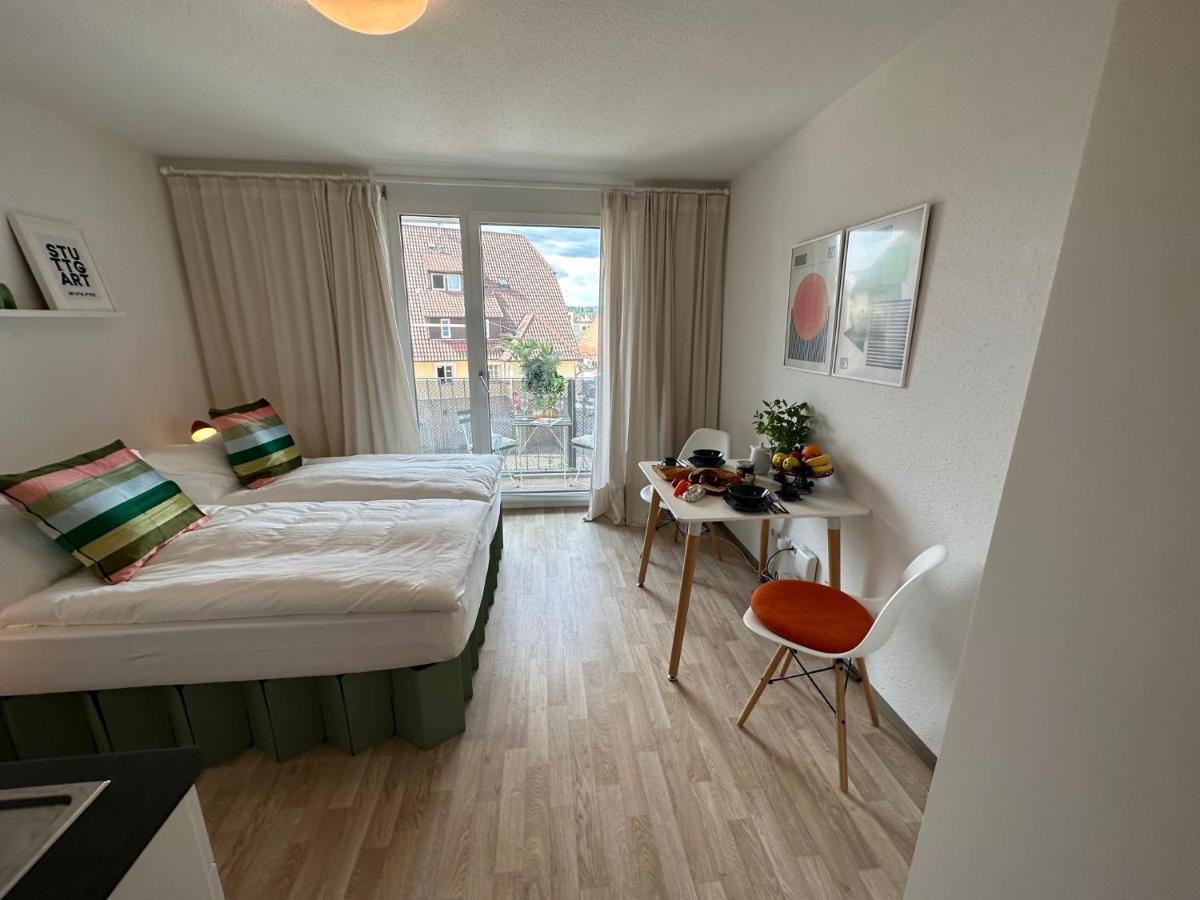 Stilvolles Und Modernes Appartement Mit Sonnigem Balkon In Flughafen- Und Messenaehe 31 Leinfelden-Echterdingen Exteriér fotografie