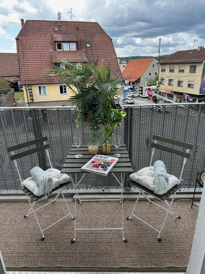 Stilvolles Und Modernes Appartement Mit Sonnigem Balkon In Flughafen- Und Messenaehe 31 Leinfelden-Echterdingen Exteriér fotografie